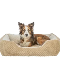 TRIXIE Bett Kaline Mio eckig braun, creme 80x65 cm