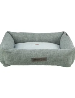 TRIXIE Bett Viviana eckig blau, grau 120 x 75 cm