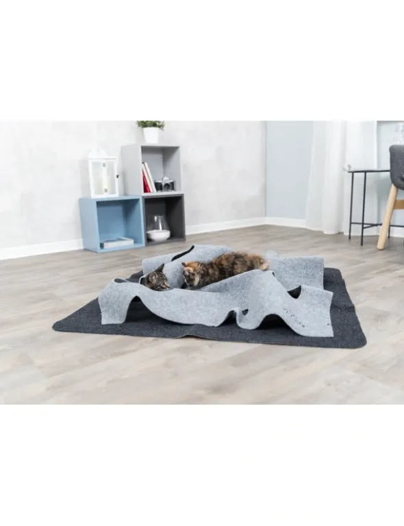 TRIXIE Cat Activity Adventure Carpet grau