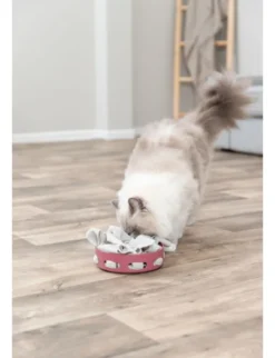 TRIXIE Cat Activity Hide n Sniff Bowl grau
