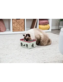 TRIXIE Cat Activity Rod Box grau