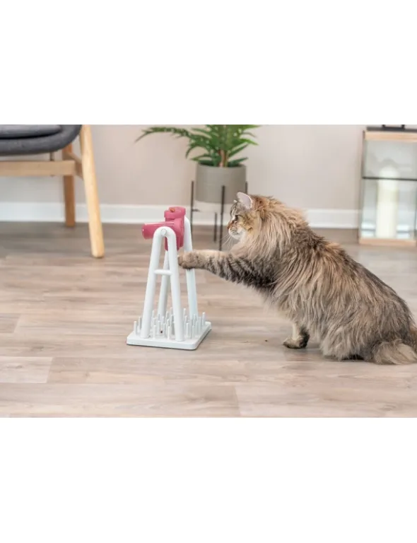 TRIXIE Cat Activity Strategiespiel Turn Around grau
