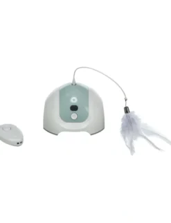 TRIXIE Catche me mit Fernbedienung grau, salbei