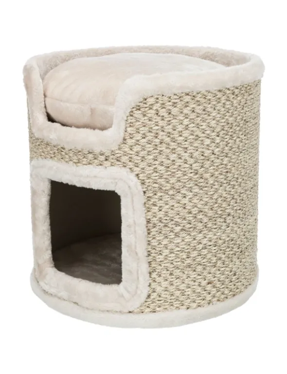 TRIXIE Cat Tower Ria lichtgrau, natur 37 cm
