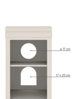 TRIXIE Cat Tower Saul grau 64 cm