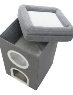TRIXIE Cat Tower Saul grau 64 cm