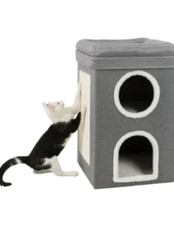 TRIXIE Cat Tower Saul grau 64 cm