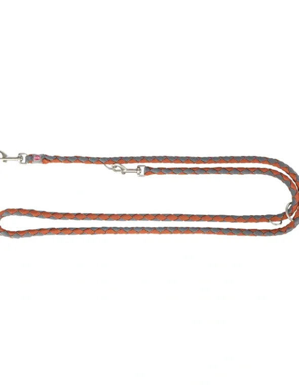 TRIXIE Cavo V-Leine graphit, rostbraun 2 m/Ø 12 mm