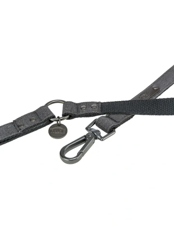 TRIXIE CityStyle V-Leine Baumwolle schwarz 2 m / 13 mm