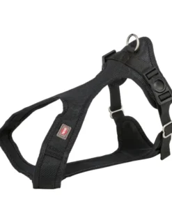 TRIXIE Comfort Soft Touren-Geschirr schwarz 25-35 cm