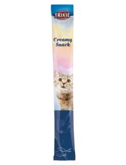 TRIXIE Creamy Snacks Mit Weißfisch 64g