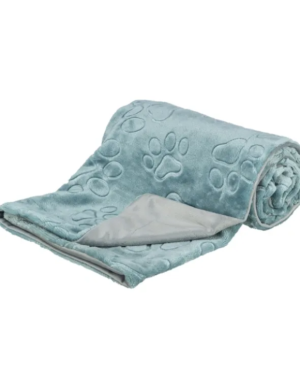 TRIXIE Decke Barry blau, grau 70x50 cm