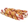 TRIXIE Denta Fun Barbecue Chicken Chewing Rolls 80g