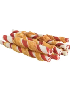 TRIXIE Denta Fun Barbecue Chicken Chewing Rolls 80g