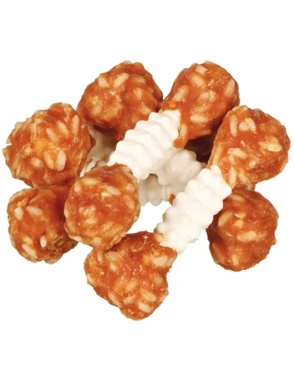 TRIXIE Denta Fun Chicken Chewing Dumbbells 100g