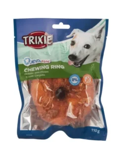 TRIXIE Denta Fun Chicken Chewing Rings 110g
