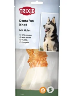 TRIXIE Denta Fun Knotted Chewing Bone 80g