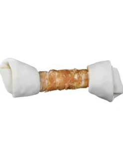 TRIXIE Denta Fun Knotted Chicken Chewing Bone 220g