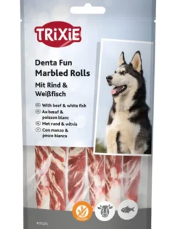 TRIXIE Denta Fun Marbled Rolls 70g