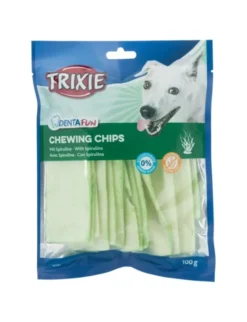 TRIXIE Denta Fun Spirulina Chewing Chips 100g