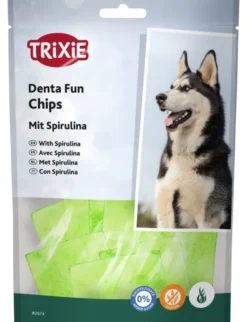 TRIXIE Denta Fun Spirulina Chewing Chips 25g