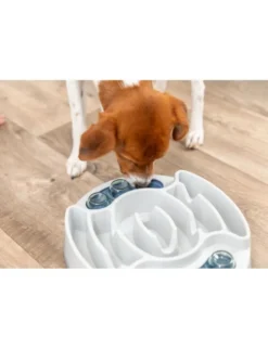 TRIXIE Dog Activity Slide & Feed grau 30x27 cm