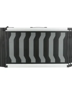 TRIXIE 3-fach Teleskop-Rampe grau, schwarz 40x78-175 cm