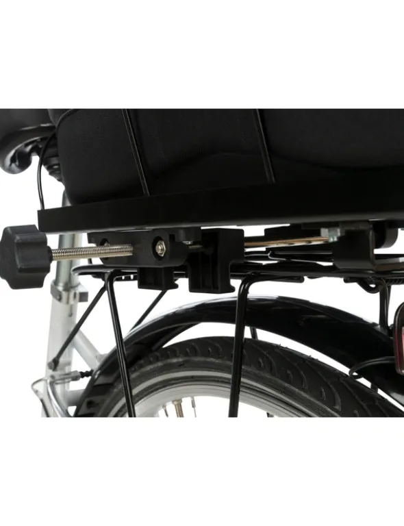 TRIXIE Fahrradkorb Long für Gepäckträger schwarz 29x49x60 cm