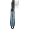 TRIXIE Fell-Entfilzer Wellenschliff blau, dunkelgrau