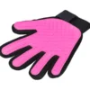 TRIXIE Fellpflege-Handschuh Mesh Felltyp 2/4 pink, schwarz
