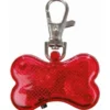 TRIXIE Flasher Knochenform rot