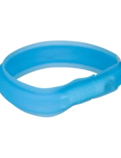 TRIXIE Flash Leuchtband USB blau 50cm / 30mm