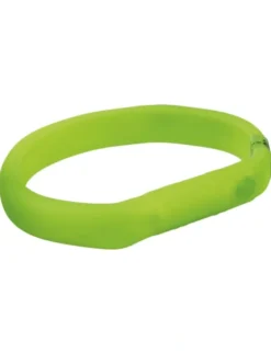 TRIXIE Flash Leuchtband USB grün 50cm / 18mm