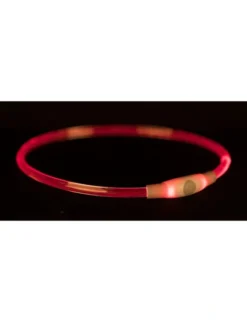 TRIXIE Flash Leuchtring USB bunt 40 cm