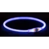 TRIXIE Flash Leuchtring USB blau 40 cm