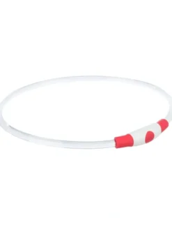 TRIXIE Flash Leuchtring USB rot 40 cm