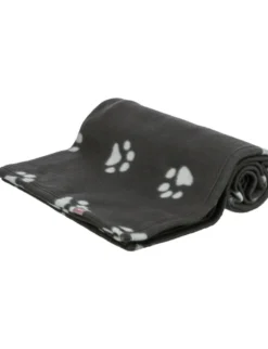 TRIXIE Fleecedecke Barney beige, schwarz 150x100 cm