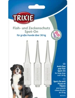 TRIXIE Floh- und Zeckenschutz Spot-On große Hunde weiß 5ml