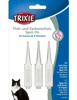 TRIXIE Floh- und Zeckenschutz Spot-On Katzen 3ml