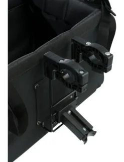 TRIXIE Front-Box für Fahrräder grau, schwarz