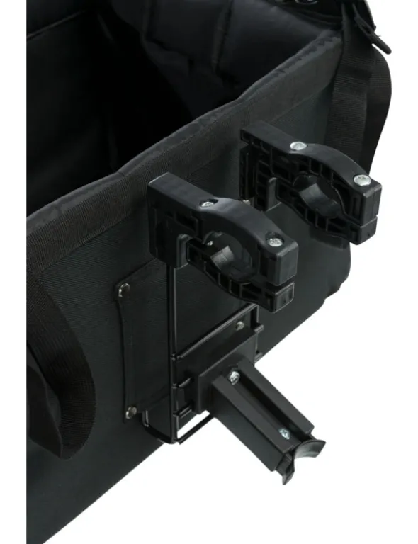 TRIXIE Front-Box für Fahrräder grau, schwarz