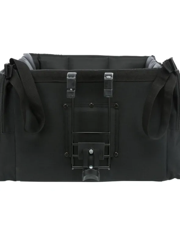 TRIXIE Front-Box für Fahrräder grau, schwarz