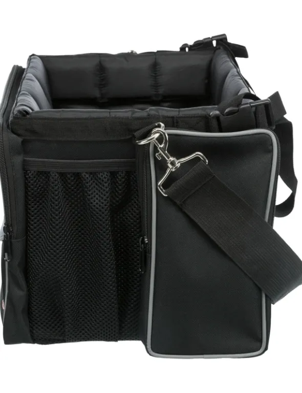 TRIXIE Front-Box für Fahrräder grau, schwarz