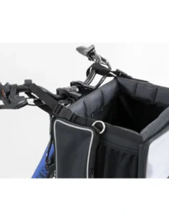 TRIXIE Front-Box für Fahrräder grau, schwarz