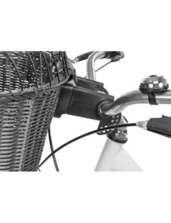TRIXIE Front-Fahrradkorb anthrazit 44x41x34 cm