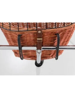 TRIXIE Front-Fahrradkorb beige 44x48x33 cm