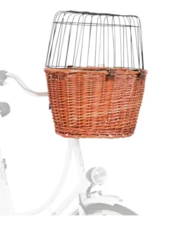 TRIXIE Front-Fahrradkorb beige 44x48x33 cm
