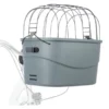 TRIXIE Front-Fahrradkorb grau 42x39x30 cm