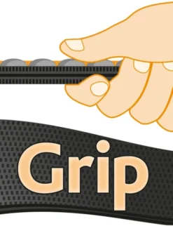 TRIXIE Fusion Schleppleine gummiert graphit 3 m / 17 mm