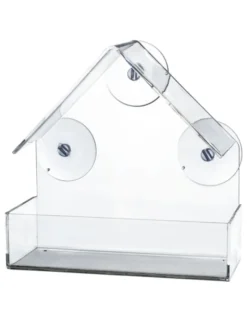 TRIXIE Futterhaus für Fensterscheibe transparent